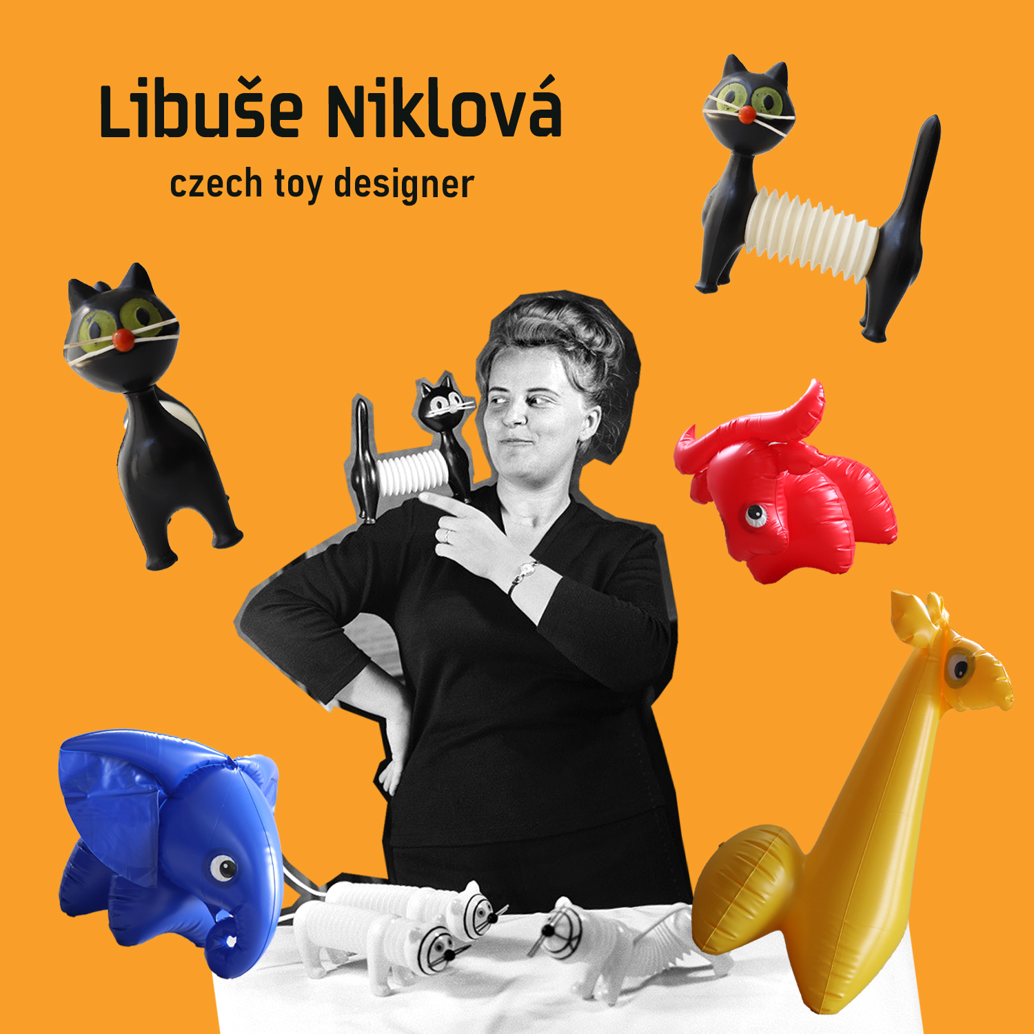 Libuše Niklováが残した玩具たち | dupon35｜デュポン35