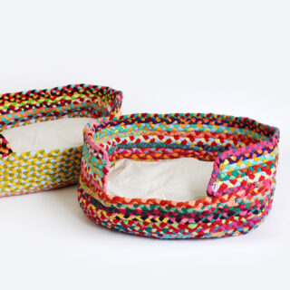 PUEBCO ｜RECYCLED FABRIC BRAIDED PET BED