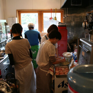 2007年のカフェ
