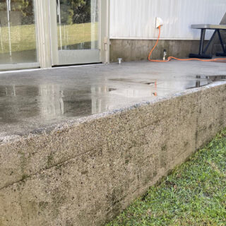 高圧洗浄アフター