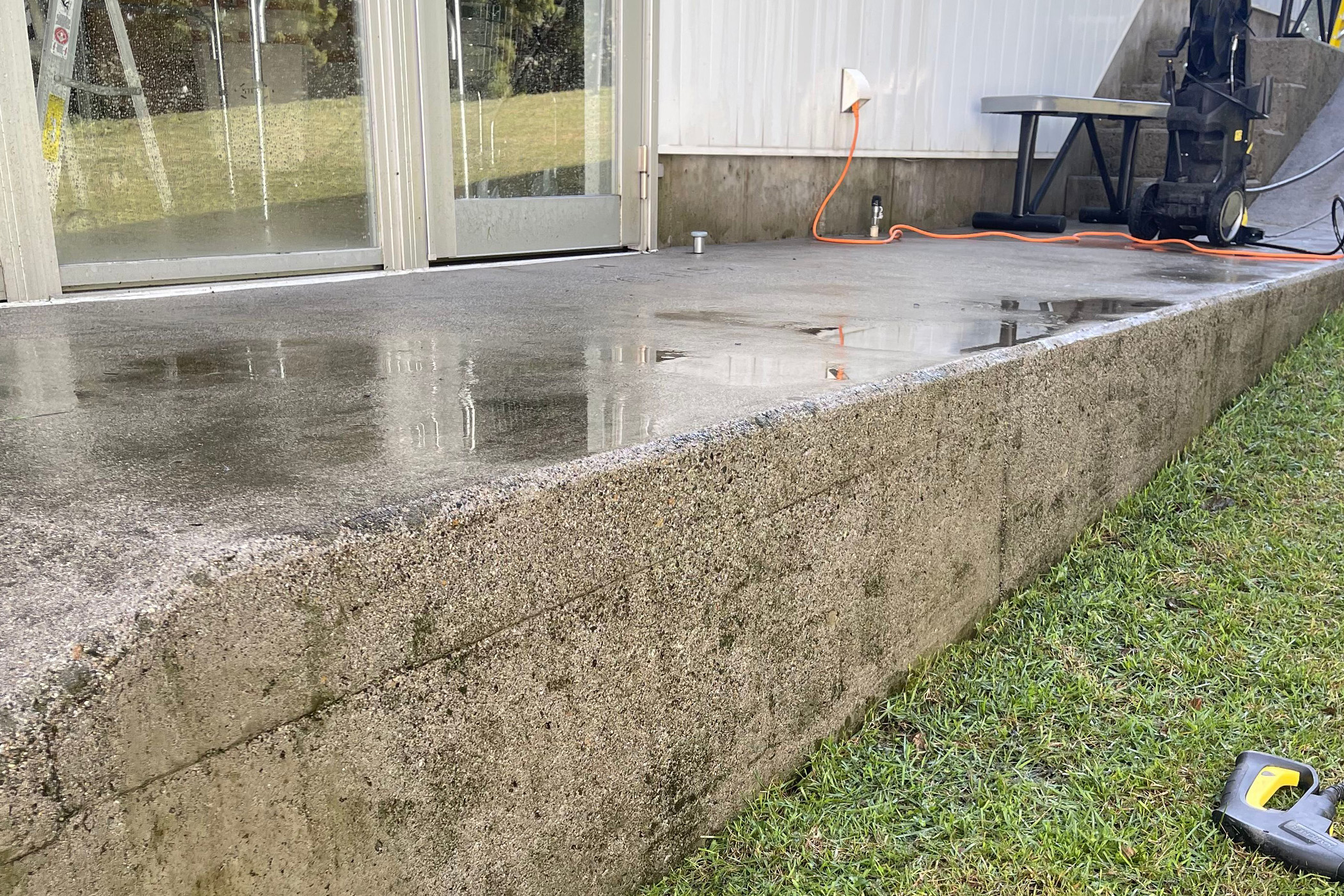 高圧洗浄アフター