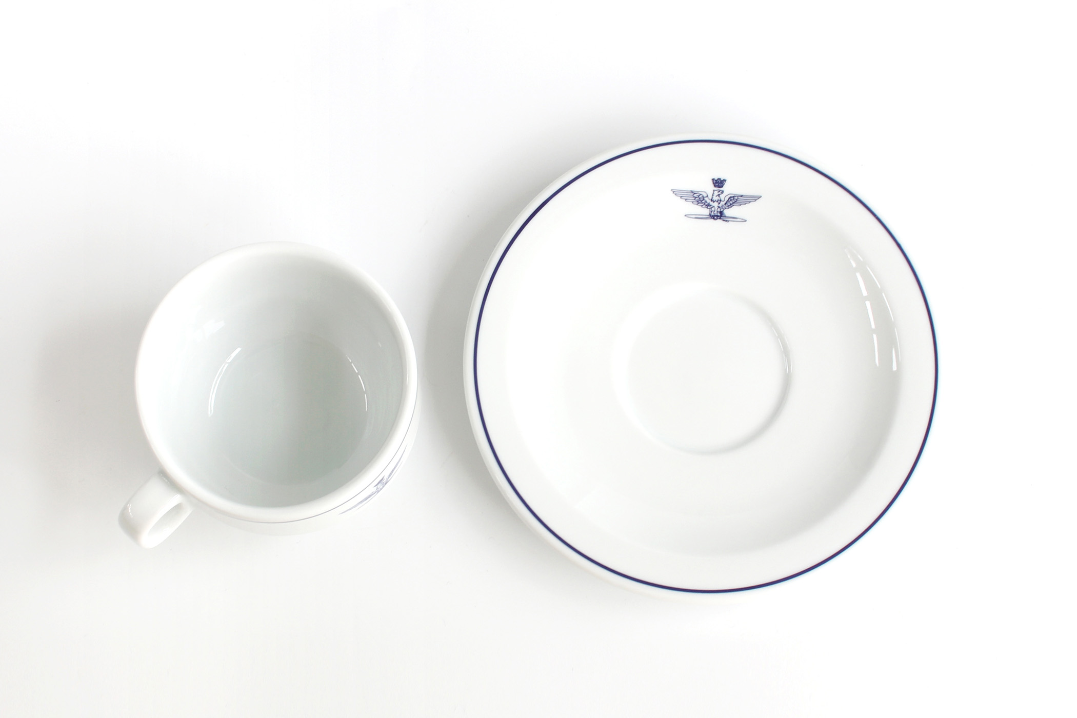 イタリア軍 A.M.I. カップ＆ソーサー｜軍用の美しさは、合理から