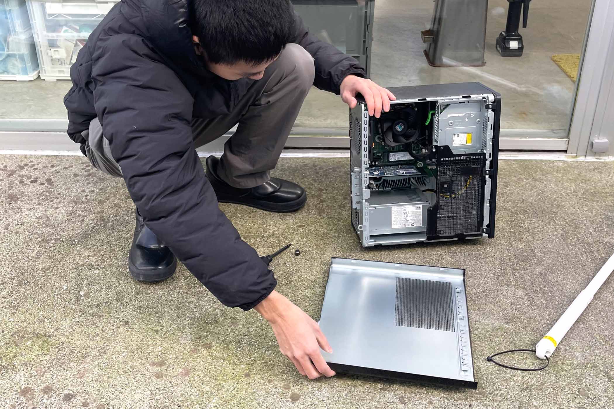 パソコンの掃除