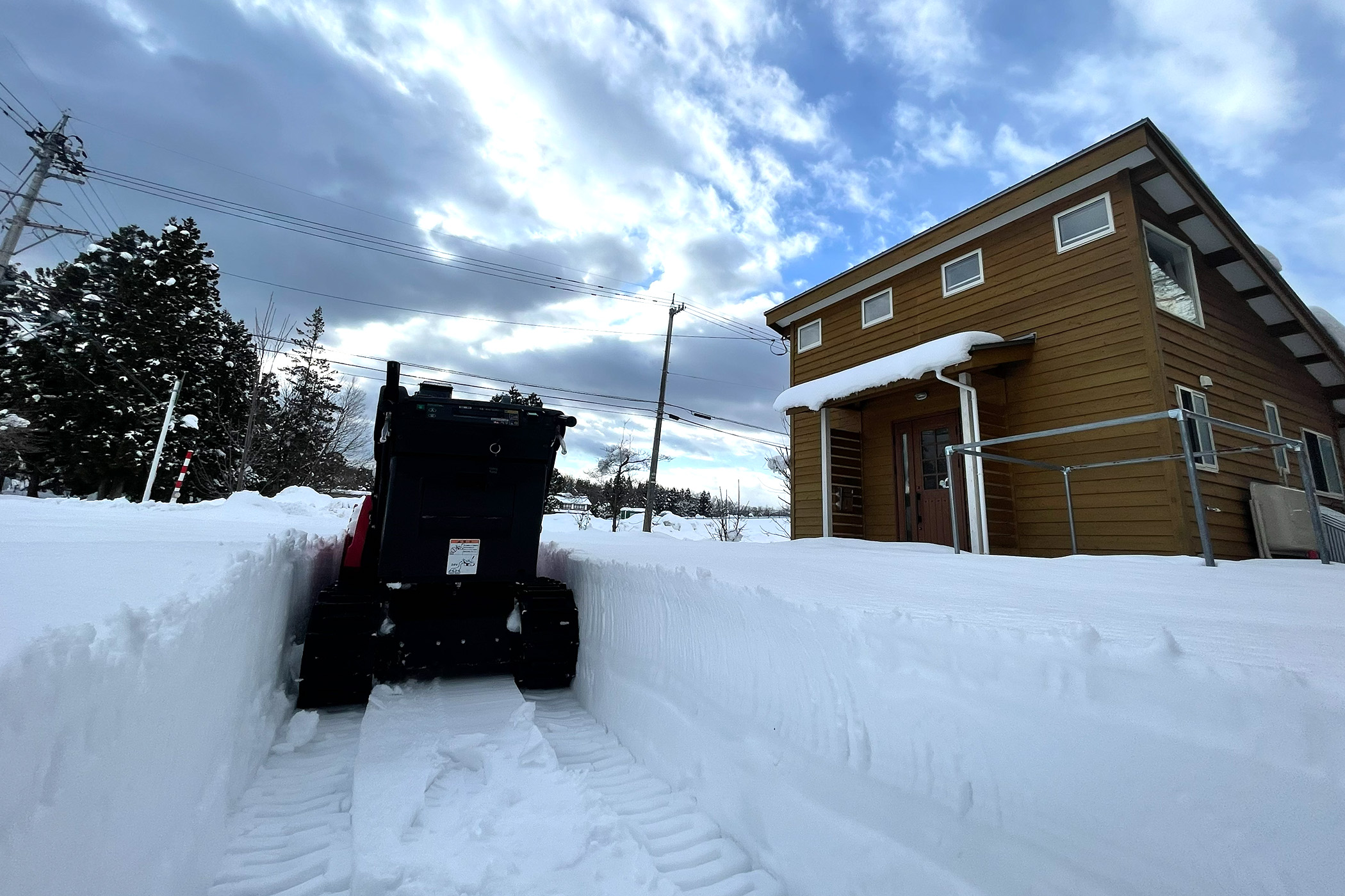 かあかのラボの除雪